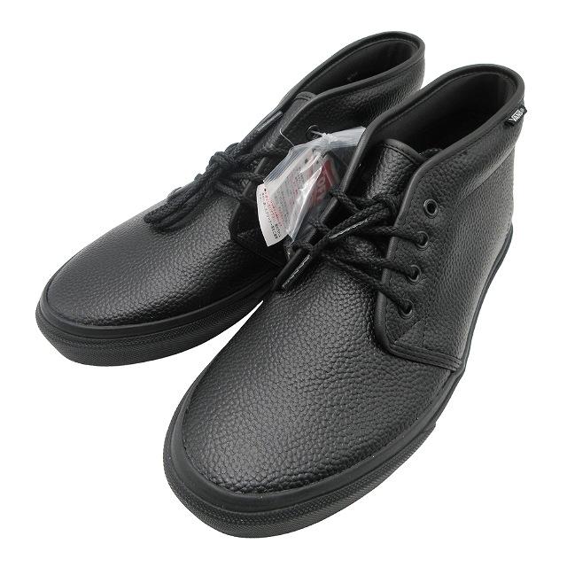 VANS 未使用品 バンズ V49CF LEA CHUKKA LEATHER チャッカ レザー  
