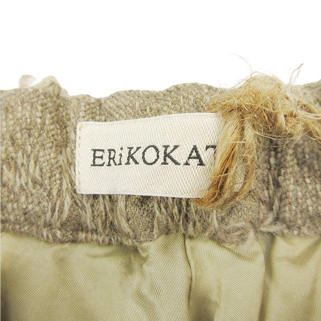 未使用品 23AW エリコカトリ ERiKOKATORi ripped wool pants