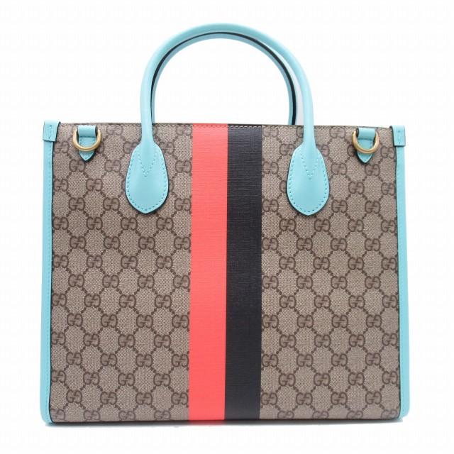 GUCCI 美品 22ss グッチ GGスプリーム TIGER トートバッグ 2WAY