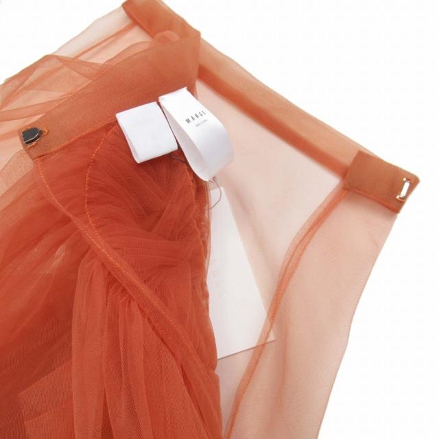 未使用品 24ss マージ MARGE Tulle decorative over skirt