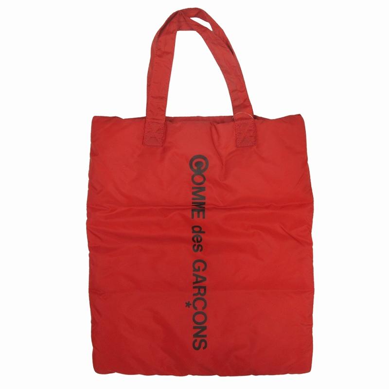 COMME des GARCONS　キャンディ　ハンドバッグ　ロゴプリント コムデギャルソン ガール メッセージ・ペイントバッグ