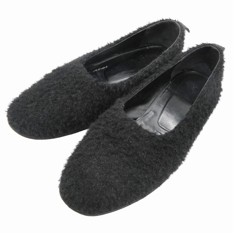 美品 エンダースキーマ Hender Scheme ボア ファー スリッポン