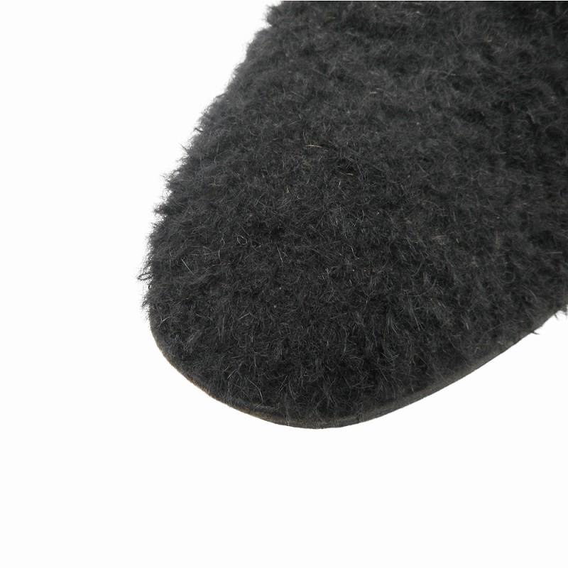 美品 エンダースキーマ Hender Scheme ボア ファー スリッポン
