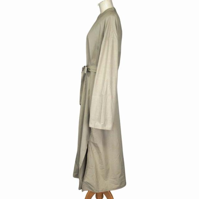 美品 クリスタセヤ CristaSeya スキッパーシャツ ロングワンピース  