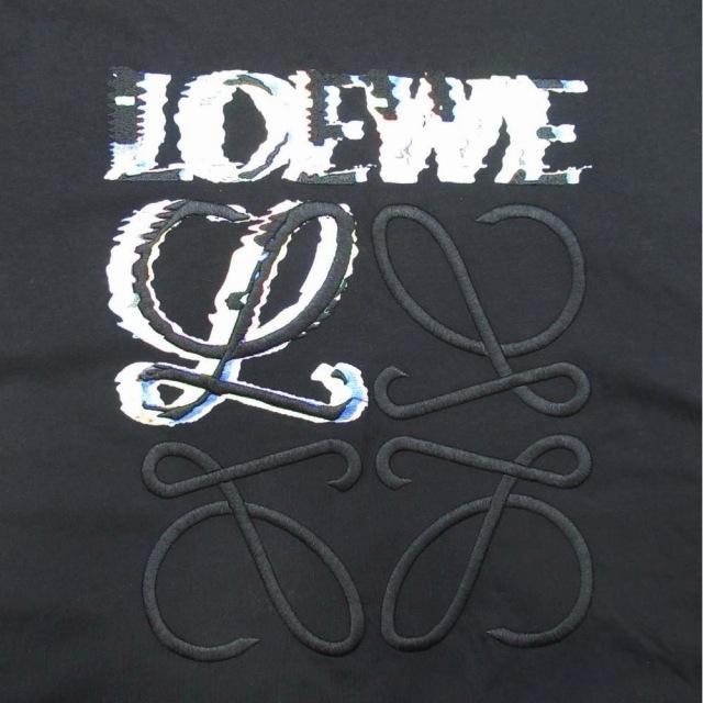 LOEWE 極美品 24ss ロエベ グリッチ アナグラム Tシャツ リラックス 