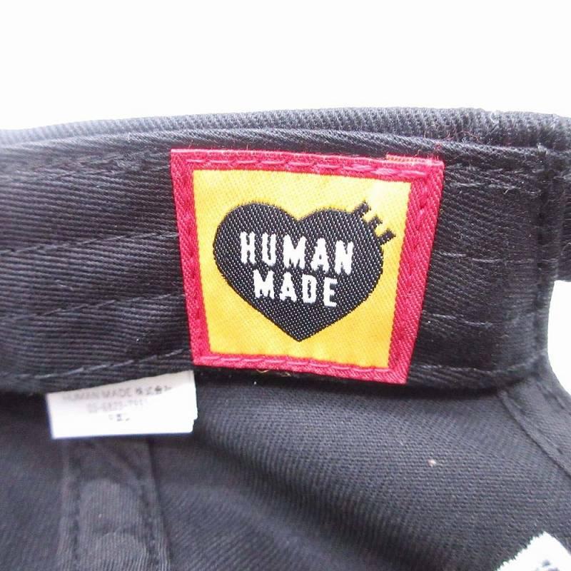 Human Made 6パネルキャップ デニム ハートロゴ Human Made 6パネルキャップ デニム ハートロゴ