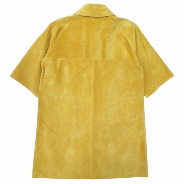 MARNI（マルニ） 15aw カーフレザー スエード ステンカラーコート 丸襟