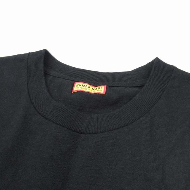 美品 ヒューマンメイド HUMAN MADE ハートワッペン Tシャツ クルー