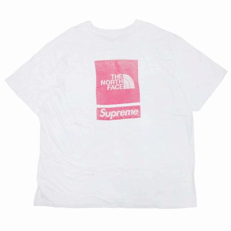 Supreme × THE NORTH FACE / Tシャツ/L/コットン/BLK/nt024121 Supreme（シュプリーム） 24SS × ザノースフェイス × THE NORTH FACE
