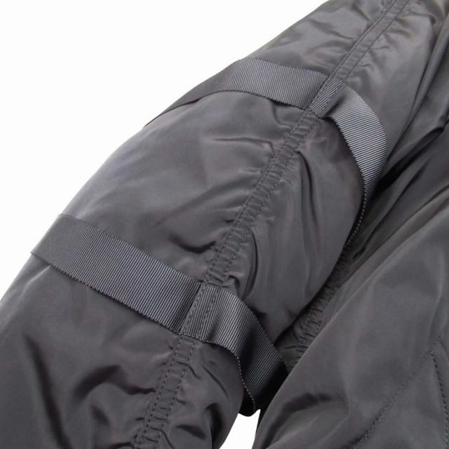 【希少レア】STAMPD MA-1 ボンバー ジャケット 黒 ベルト 美品 スタンプド STAMPD BOMBER JACKET ボンバージャケット MA-1