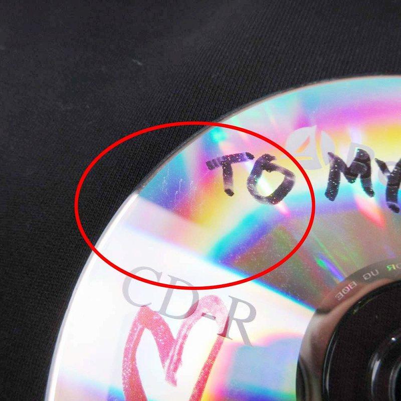 美品 BALENCIAGA バレンシアガ 24ss VALENTINE CD バレンタインCD フーディー パーカー スウェット ダメージ加工 L 黒 メンズ レディース 古着 中古 USED BALENCIAGA（バレンシアガ） 未使用品 24ss BALENCIAGA VALENTINE CD