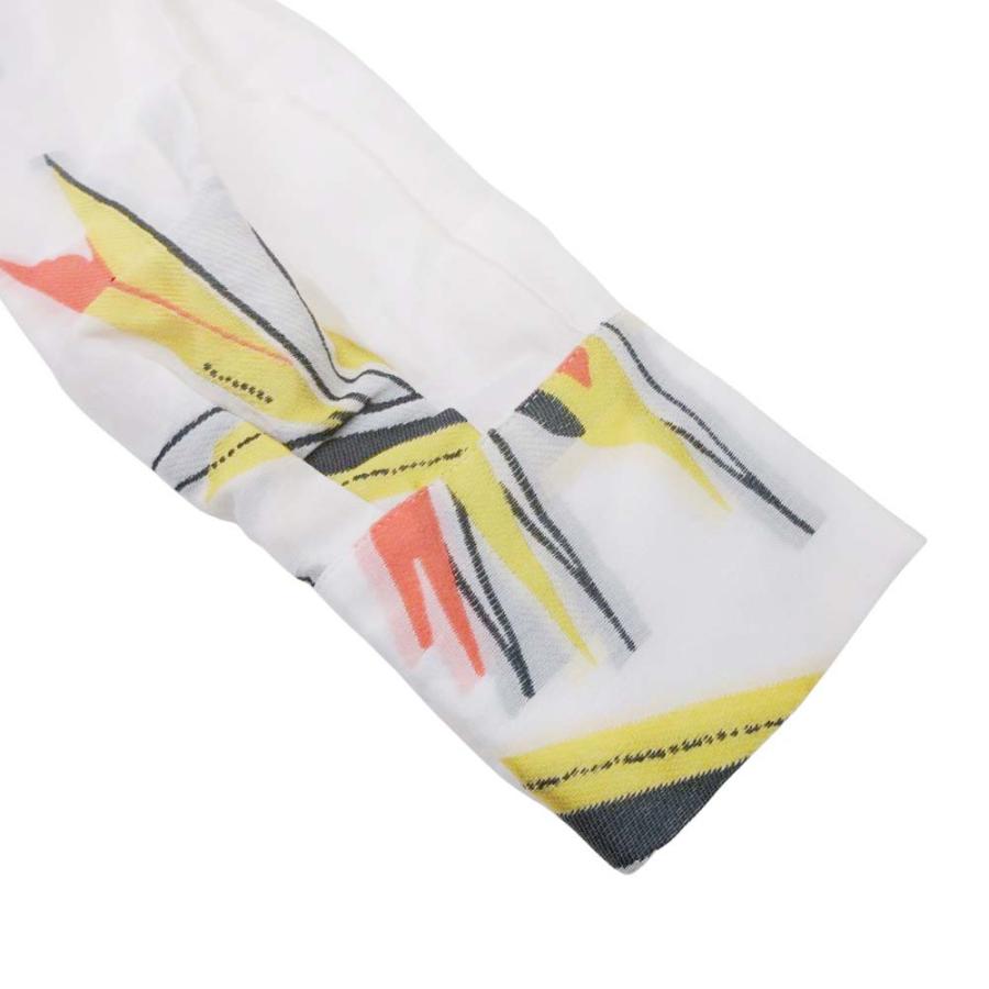 【中古】未使用品 16ss フェンディ FENDI シルク混 バードオブパラダイス ドレス ワンピース 長袖 膝丈 38 ◇11 FENDI（フェンディ） 未使用品 16ss FENDI Birds of Paradise dress