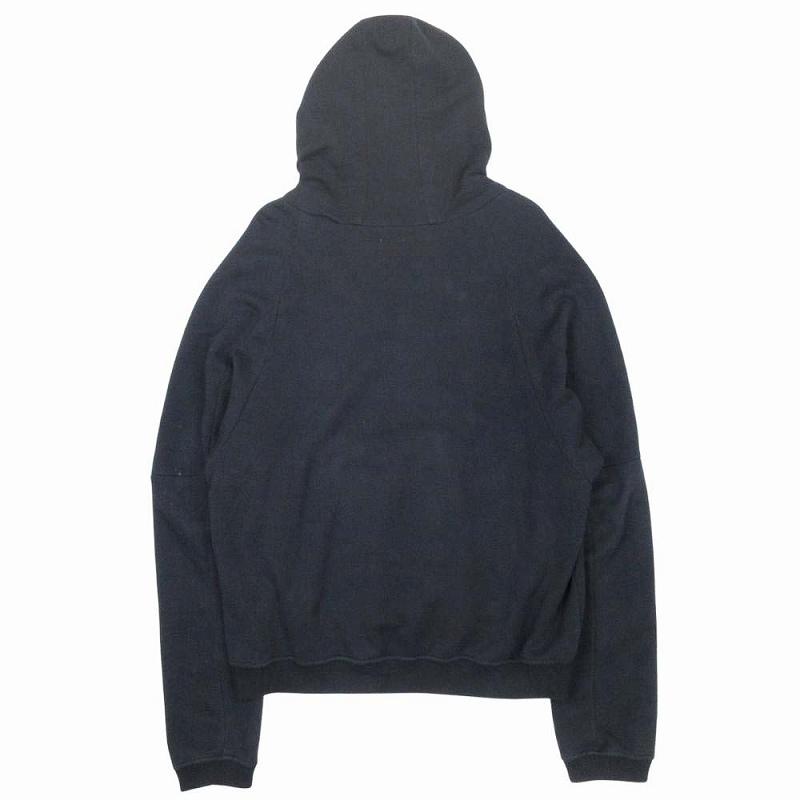 美品 ヘルベチカラボ HLVTC LAB Hoodie 01 スウェット リバーシブル