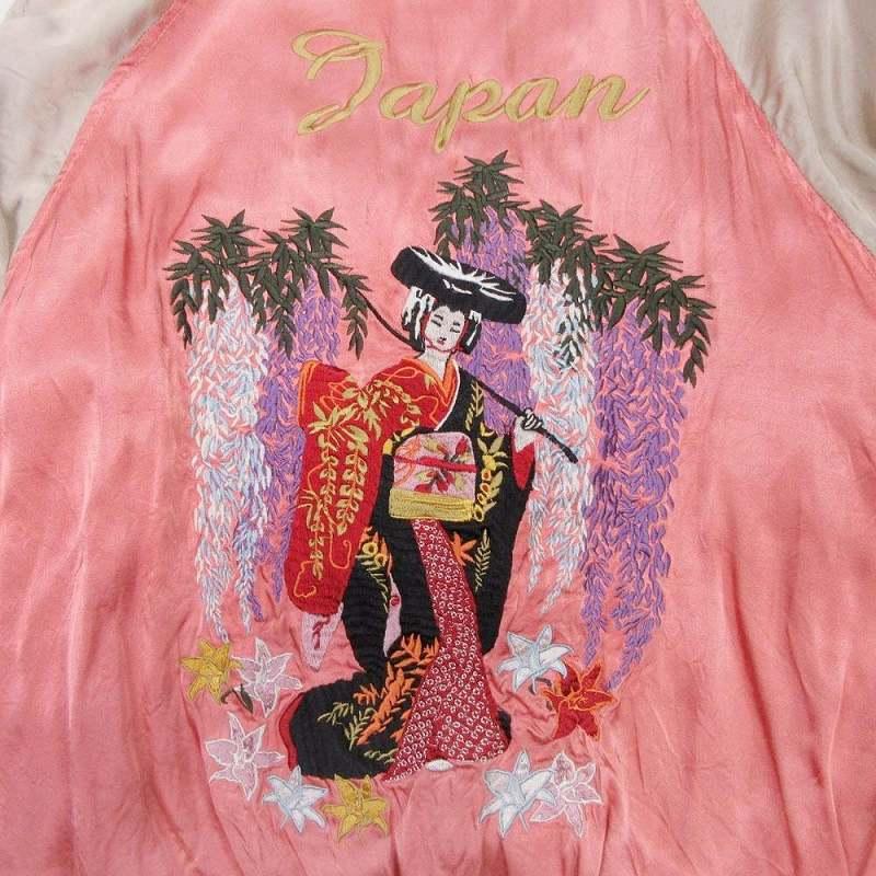 ヒューストン HOUSTON 上野動物園 リバーシブル パンダ スカジャン