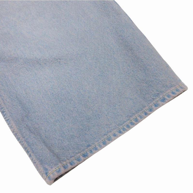 極美品 25AW フォル FOLL UNFOLLOW natural dye baggy jeans 柿渋染