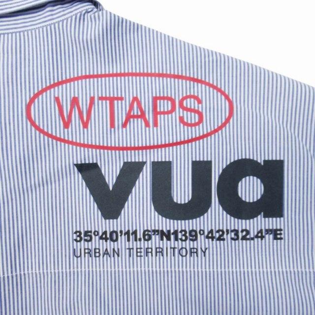 美品 23aw WTAPS BD 02 / LS COTTON. BROADCLOTH. TEXTILE. PROTECT