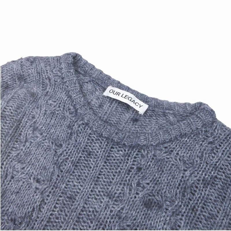極美品 24AW アワーレガシー OUR LEGACY Popover Round Neck Knit