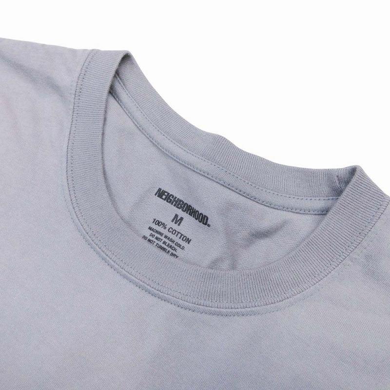 美品 25aw ネイバーフッド NEIGHBORHOOD NH . TEE LS ロゴプリント T