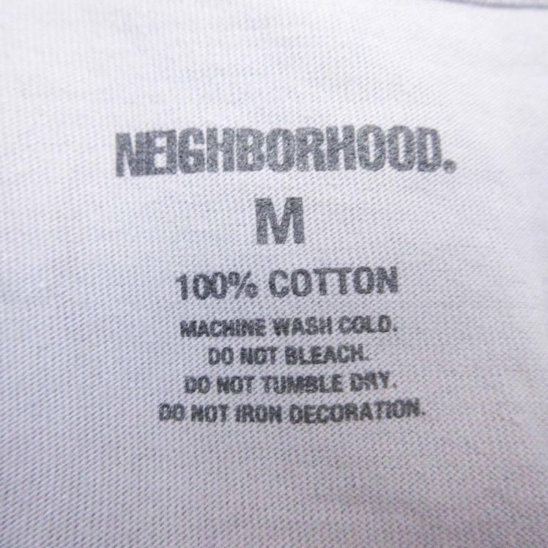 美品 25aw ネイバーフッド NEIGHBORHOOD NH . TEE LS ロゴプリント T