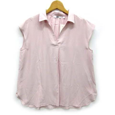 中古 未使用品 ユニクロ Uniqlo レーヨン エアリー フレンチスリーブ ブラウス スキッパー ピンク S レディース ベクトル 古着 013 ブランド古着販売のベクトル 通販 Yahoo ショッピング