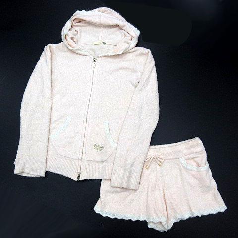 中古 ジェラートピケ Gelato Pique ルームウエア パジャマ 上下セットアップ パーカー ショートパンツ ライトピンク レディース ベクトル 古着 013 ブランド古着販売のベクトル 通販 Yahoo ショッピング