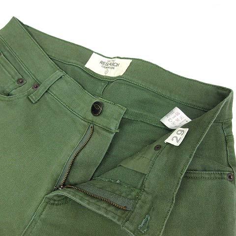 中古 ジーアールエフ Grf Graphic Research Foundation スキニー デニムパンツ ストレッチ カーキグリーン 緑 29 美品 メンズ ベクトル 古着 013 ブランド古着販売のベクトル 通販 Yahoo ショッピング