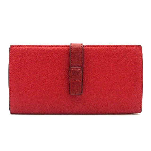 当店人気の限定モデルが再々々入荷 中古 ロエベ Loewe ラージバーティカルウォレット 二つ折り 長財布 レザー 124 12 S40 レッド 赤 美品 レディース ベクトル 古着 013 ブランド古着販売のベクトル 通販 Yahoo ショッピング エッセンシャル