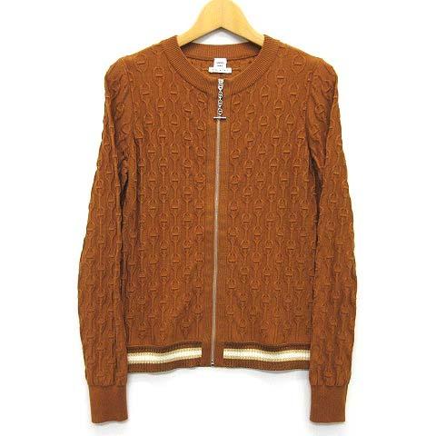 HERMES エルメス シェーヌダンクル シルク カシミヤ ニット 