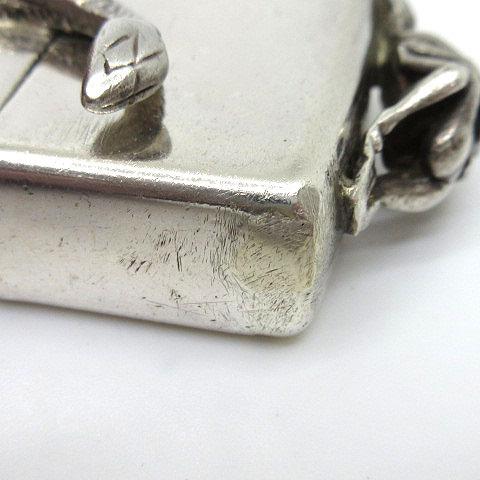 ジッポー ZIPPO 80s スターリングシルバー 立体 スネーク ヘビ ジッポー ZIPPO 80s スターリングシルバー 立体 スネーク ヘビ