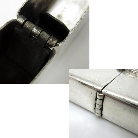ジッポー ZIPPO 80s スターリングシルバー 立体 スネーク ヘビ ジッポー ZIPPO 80s スターリングシルバー 立体 スネーク ヘビ