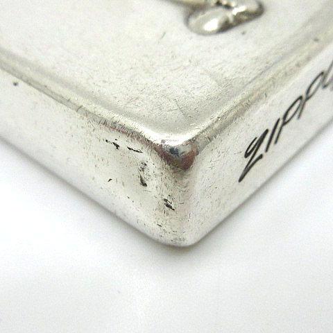 ジッポー ZIPPO 80s スターリングシルバー 立体 スネーク ヘビ ジッポー ZIPPO 80s スターリングシルバー 立体 スネーク ヘビ