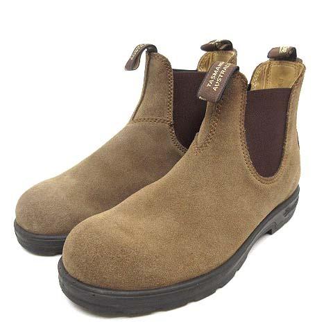 人気満点 Other 古着 ベクトル メンズ 約26cm 7 茶 ブラウン スエード ブーツ サイドゴア Blundstone 中古 ブランドストーン サイ Blundstone 中古 ブランドストーン ブーツ