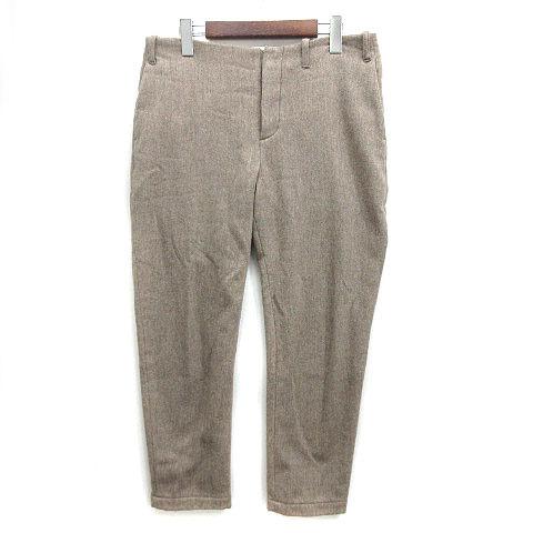 スズキタカユキ　ウールクロップドパンツ スズキタカユキウールクロップドパンツ