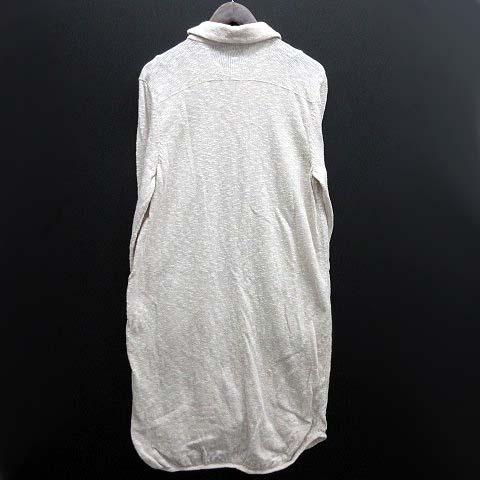 other - イダスクラッチ リネン コットン ニット ロング シャツ カーディガン イダスクラッチ idascratch リネン コットン ニット ロング