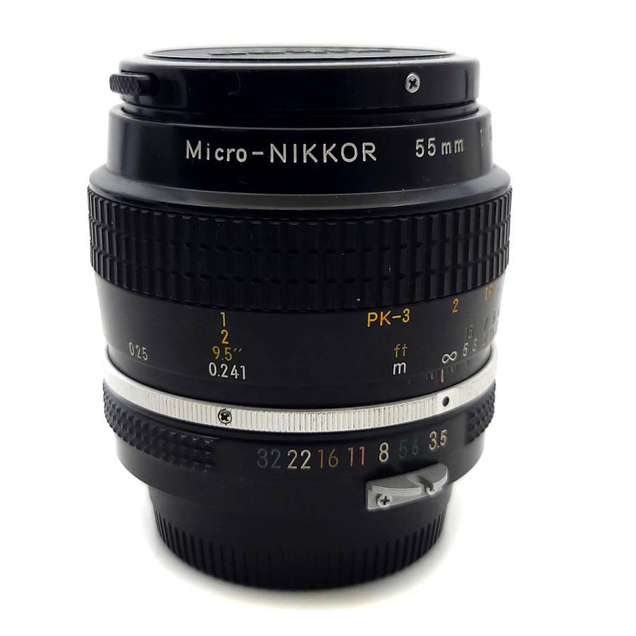 ニコン NIKON ニッコール Micro NIKKOR 5.5cm 55mm F3.5 MF一眼レフ用 レンズ 非Ai｜vectorpremium｜02