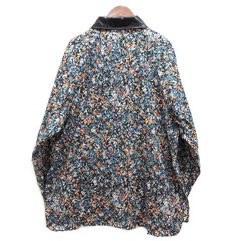 ロイスクレヨン　フラワープリント パフスリーブシャツ ロイスクレヨンフラワープリント パフスリーブシャツ