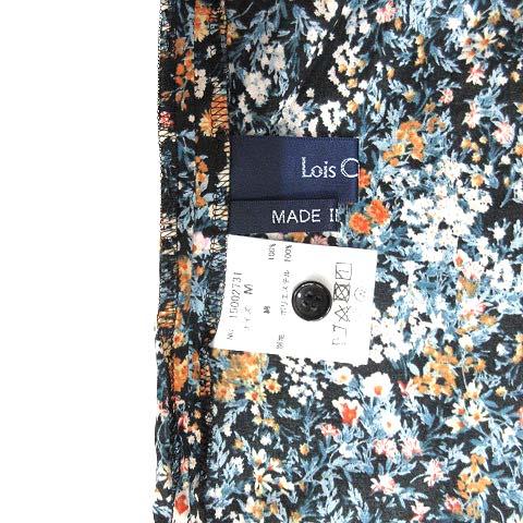 ロイスクレヨンフラワープリント パフスリーブシャツ