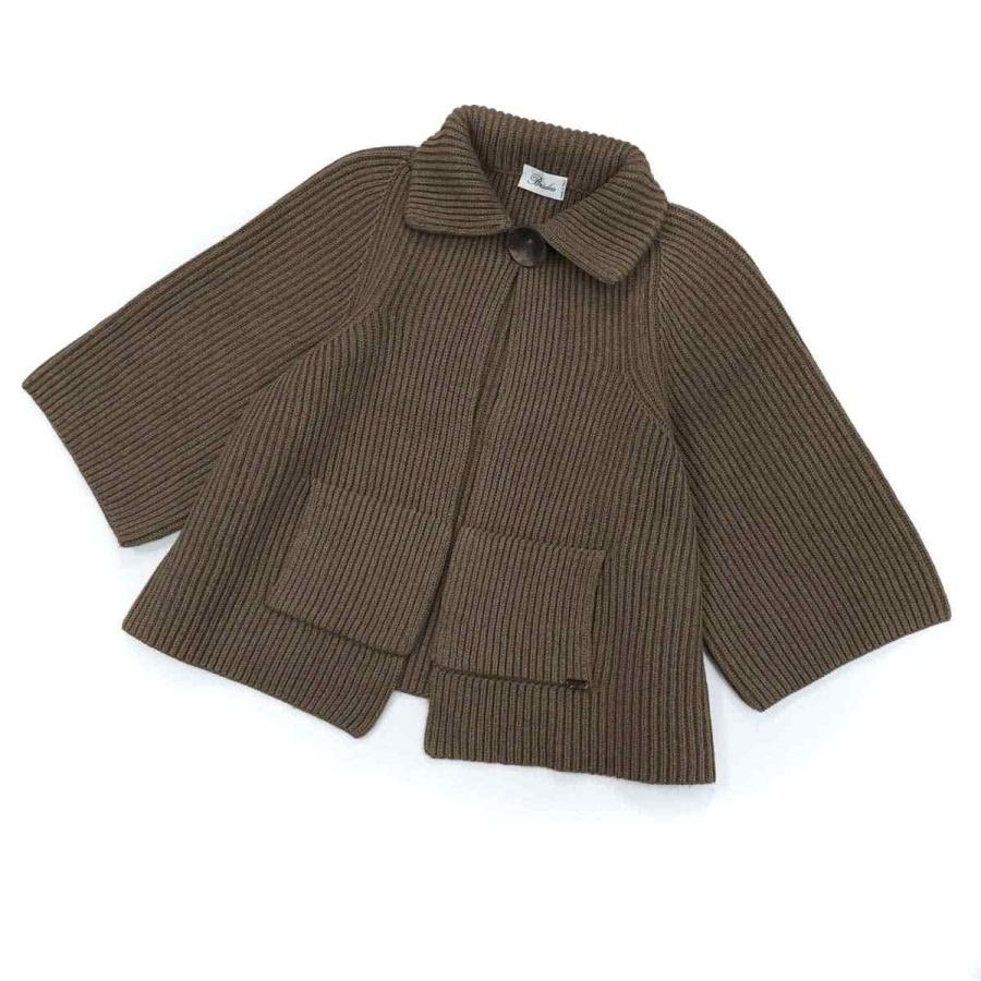 ブリディア Bridea カンガルーポケット ウール シルク カシミヤ ニット  