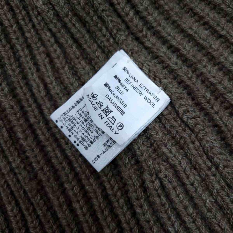 ブリディア Bridea カンガルーポケット ウール シルク カシミヤ ニット