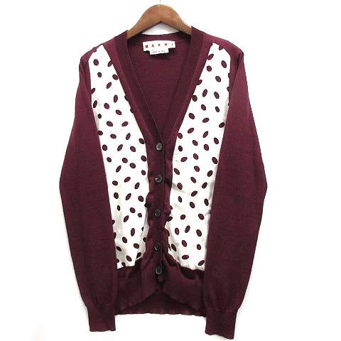 MARNI ウール ニット カーディガン