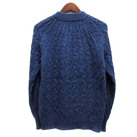 アンドレアフェンツィ ANDREA FENZI ケーブル ニット セーター クルー