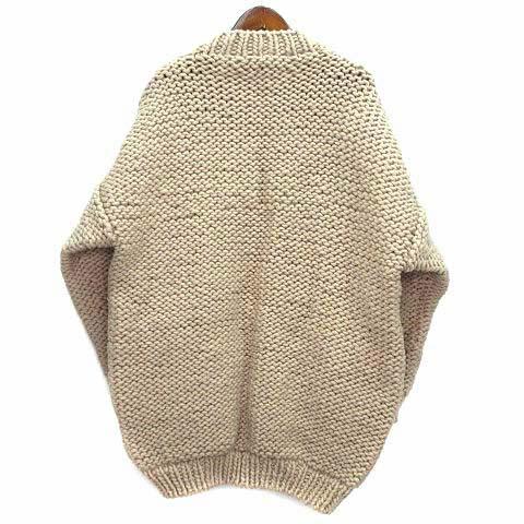 other - アリュメール Allumer ハンドニット カーディガン ボタンレス ウール 1 アリュメール Allumer ハンドニット カーディガン ボタンレス