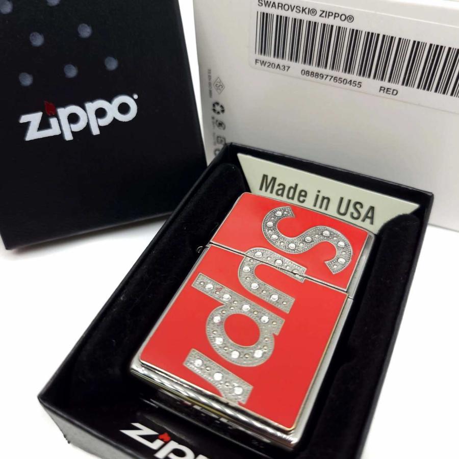 ファッション通販】【ファッション通販】Supreme Swarovski Zippo