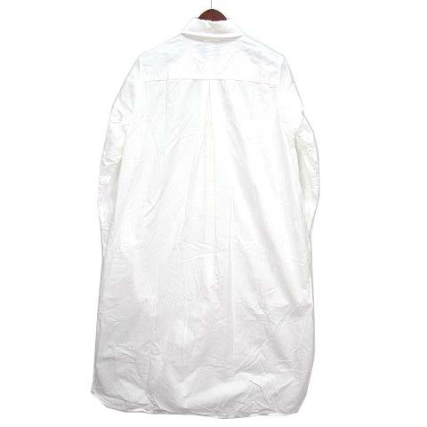 ヤエカ YAECA コットン リネン ロング シャツ ワンピース 長袖 Long Shirt Onepiece 151061 ホワイト 白 S レディース｜vectorpremium｜02