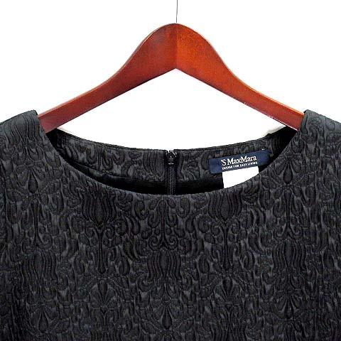 S MAXMARA Sマックスマーラ 'S Max Mara エンボス ダマスク 総柄
