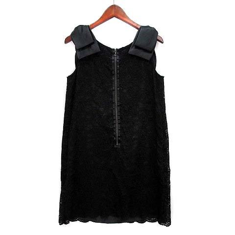 ランバンオンブルー LANVIN en Bleu ノースリーブ ショルダービッグ  