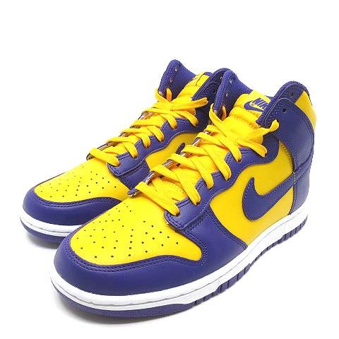 ナイキ NIKE ダンク ハイ レトロ レイカーズ Dunk High Retro Lakers