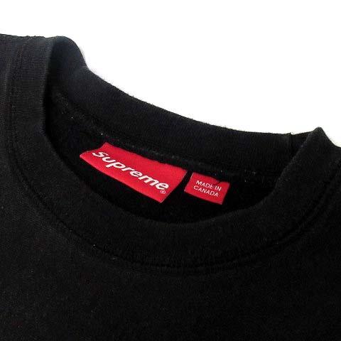 シュプリーム SUPREME ボックスロゴ クルーネック スウェット トレーナー Box Logo Crewneck 2018AW ブラック 黒 S ☆AA★ メンズ｜vectorpremium｜03