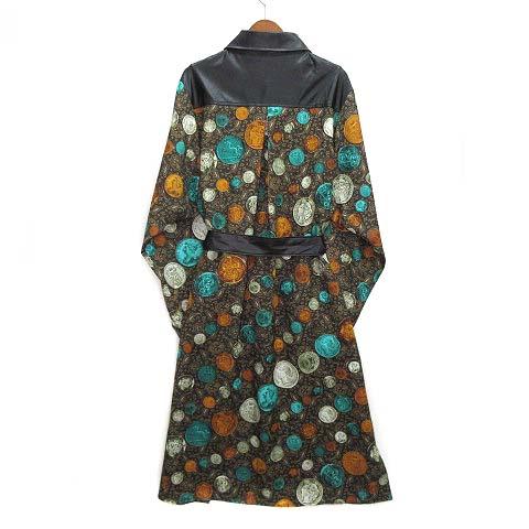 ロイスクレヨン Lois CRAYON 2022SS コイン ペイズリー ワンピース  