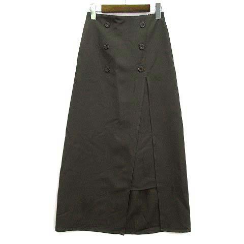 未使用品 ノスタルジア &.NOSTALGIA ディープスリット ラップ風